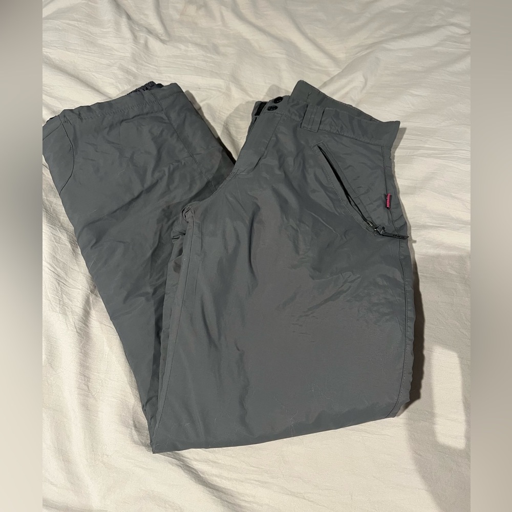 Women’s grey snowboard ski snow pants
